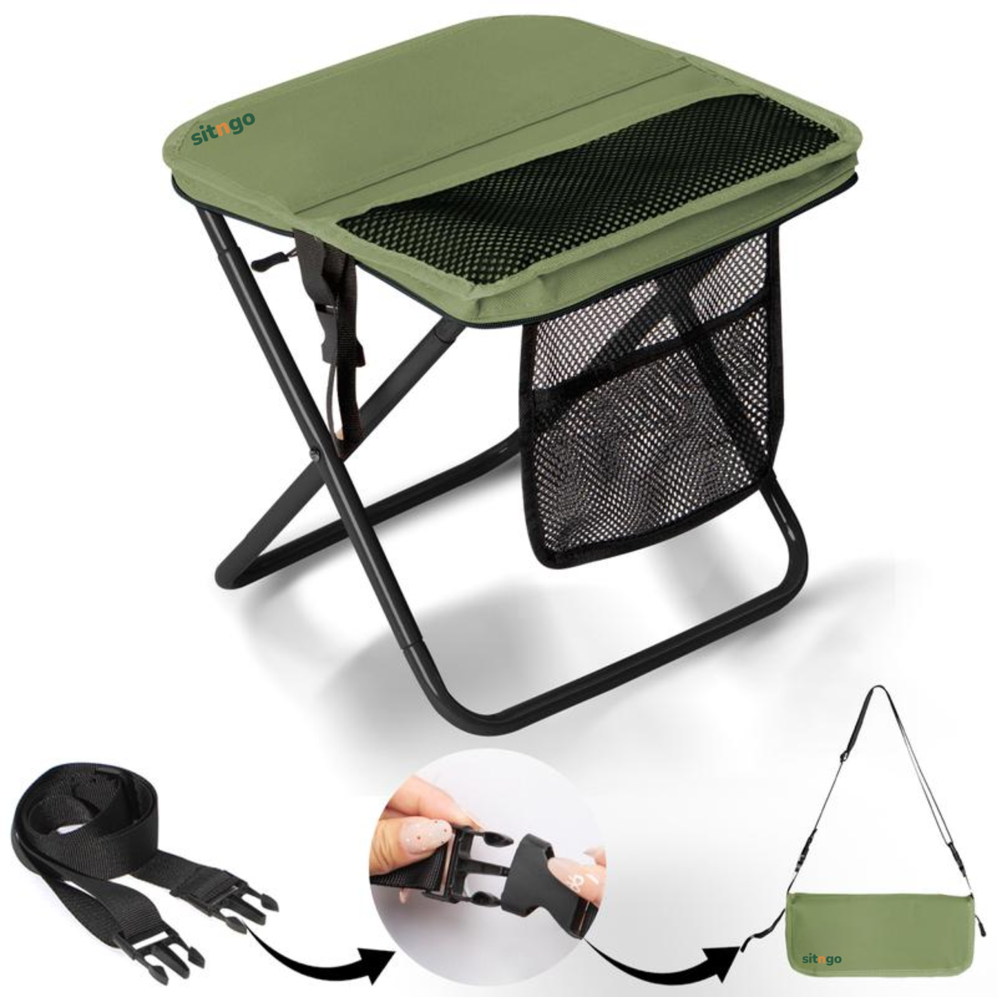 SitNGo™ Portable Folding Chair