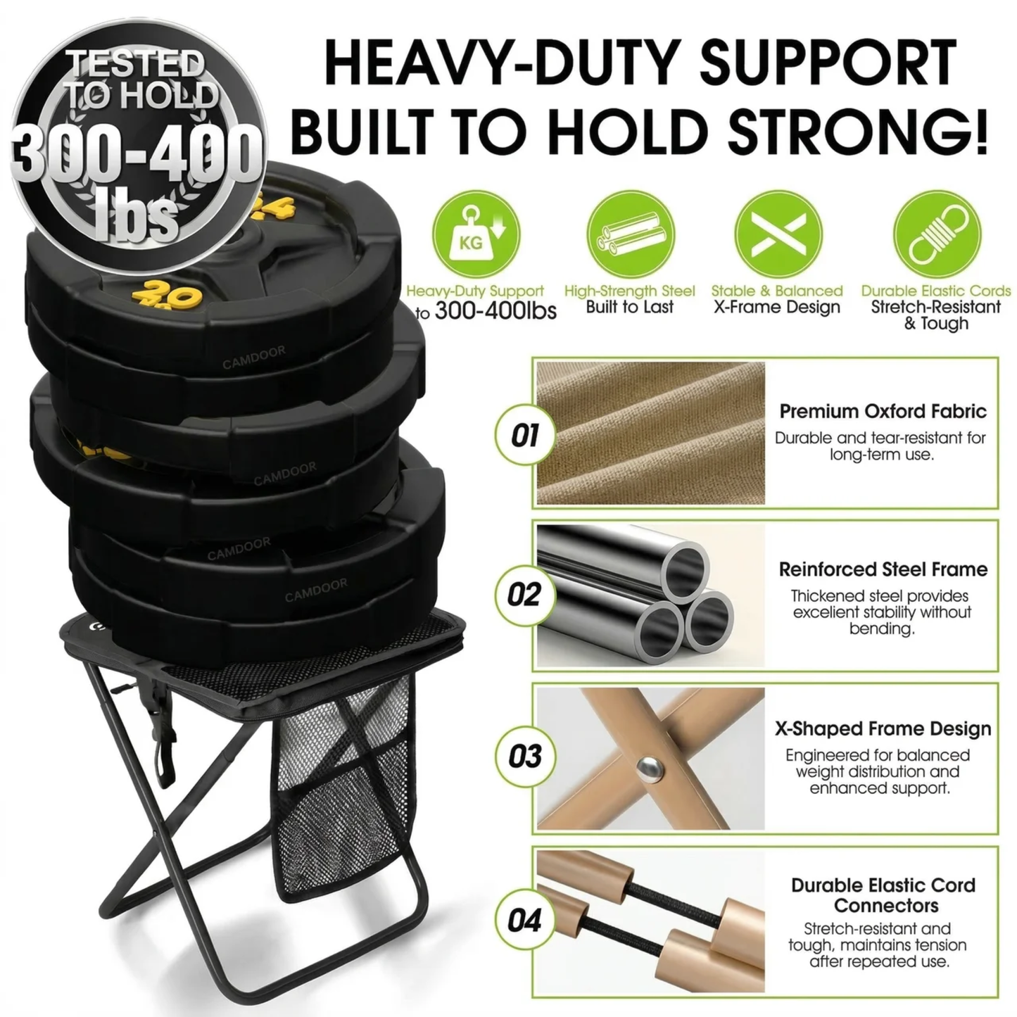 SitNGo™ Portable Folding Chair